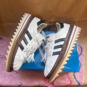 CLOT x Adidas Superstar White Sneakers